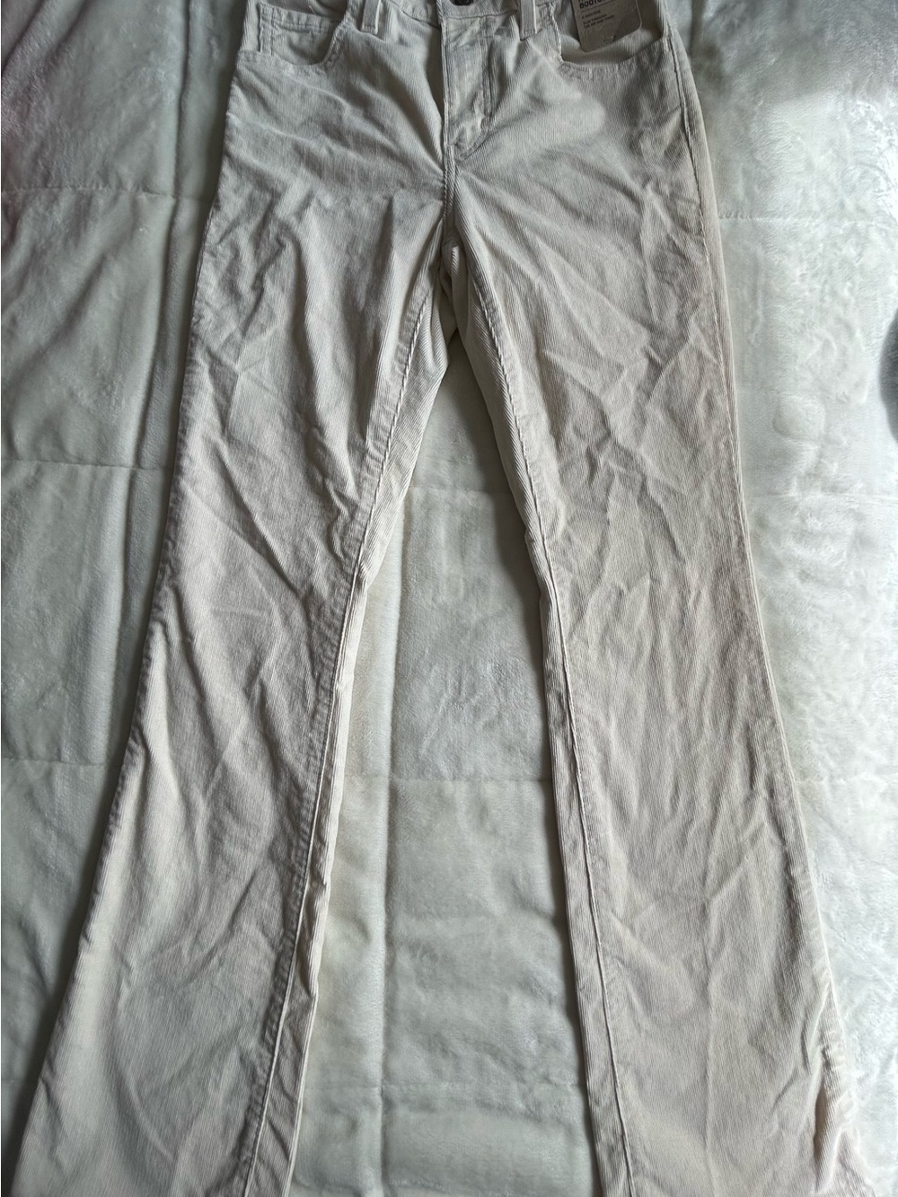 NWT Levi’s Cream Straight-Leg Jeans